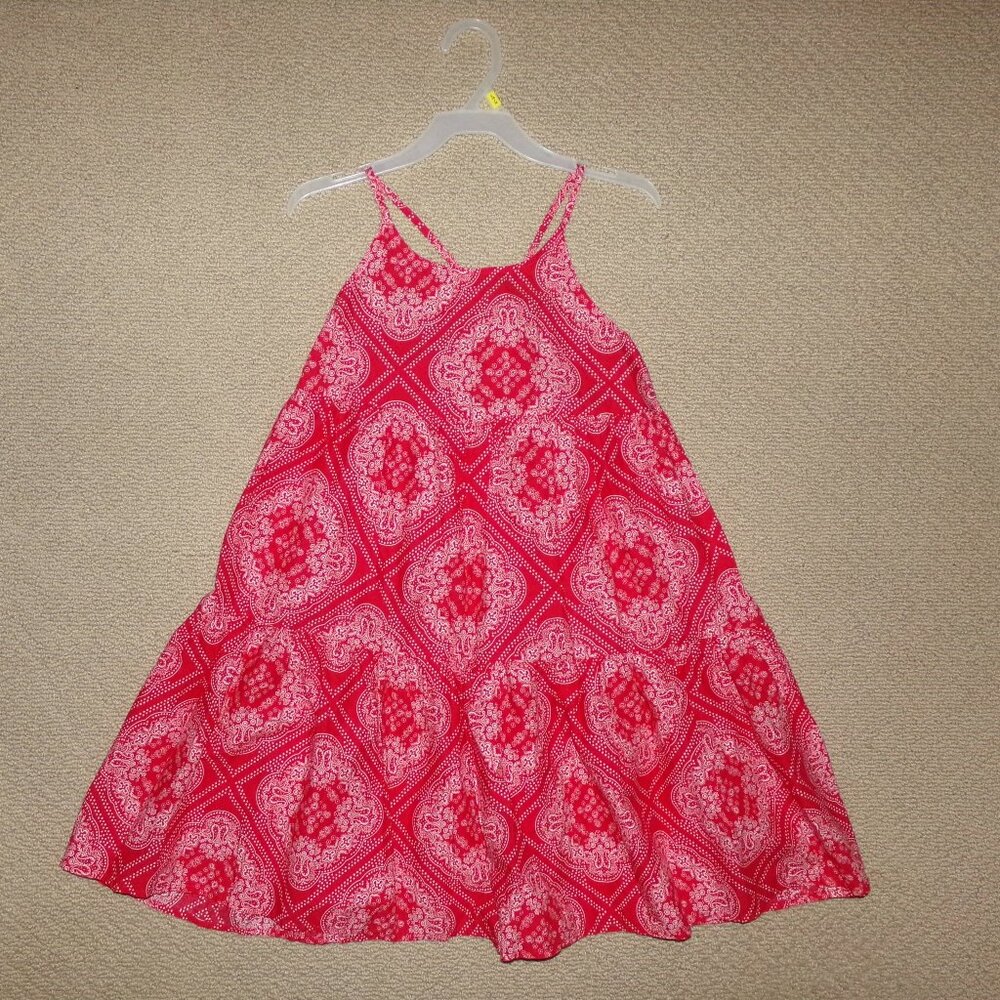 OSHKOSH RED SUNDRESS SZ 8/8A